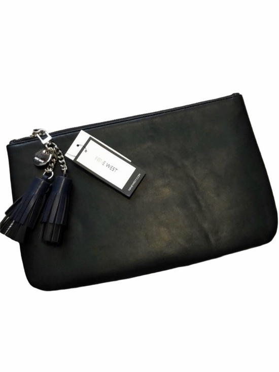 Nine West Handbags - Nine West Large Black Clutch, New With Tags